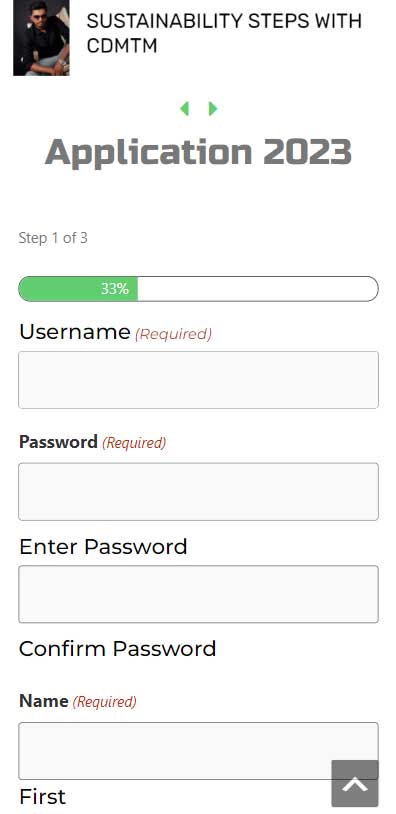 application-screen